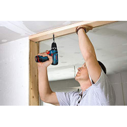 Bosch GSR 12V-15 - Trapano-Avvitatore 12V, 2x2,0 Ah,15-30 Nm, 2 Velocità, 0-1.300 giri/min, con Caricabatteria