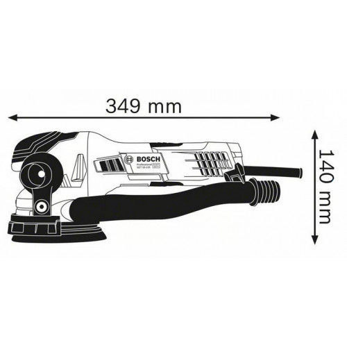 Bosch Professional GET 55-125 - Levigatrice...