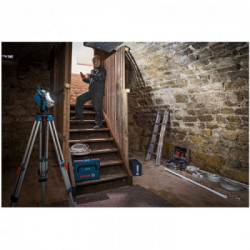 Bosch GLI 18V-2200 C - Faro da Cantiere 18V, 2.200 Lumen, Bluetooth Connect