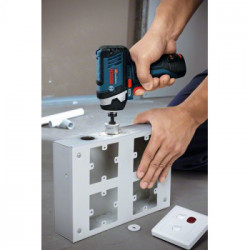 Bosch GDR 12V-105 - Avvitatore a Massa Battente 12V, 105Nm, 2.600 giri/min, L-Boxx, Senza Batteria e Caricabatteria