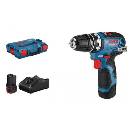 Bosch GSR 12V-35 FC Set - Trapano-Avvitatore...