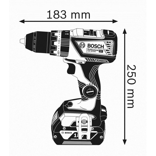 Bosch GSB 18V-60 C - Trapano-Avvitatore con...