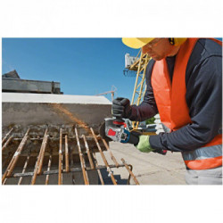 Bosch Professional GWX 18V-10 SC - Smerigliatrice Angolare a Batteria, Ø Disco125 mm, 18 V, L-Boxx, Senza Batteria e Caricabatt