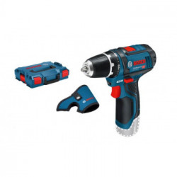 Bosch Professional GSR 12V-15 - Trapano Avvitatore, 2 Velocità, 0-1300 giri/min, 15-30 Nm, 12 V, Solo Corpo + L-Boxx,