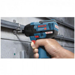 Bosch Professional GDR 12V-110 - Avvitatore a Massa Battente 12V, 110Nm, L-Boxx, Senza Batteria e Caricabatteria