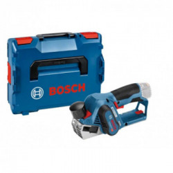 Bosch Professional GHO 12V-20 - Pialletto 12V, 14.000 Giri/min, Prof Taglio 2mm, Larg 56mm, L-Boxx, Senza Batteria e Caricabatt