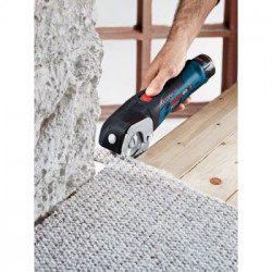 Bosch GUS 12V-300 - Cesoia Universale, 12V, 700 corse/min, L-Boxx, Senza Batteria e Caricabatt.