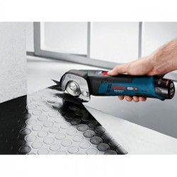 Bosch GUS 12V-300 - Cesoia Universale, 12V, 700 corse/min, L-Boxx, Senza Batteria e Caricabatt.