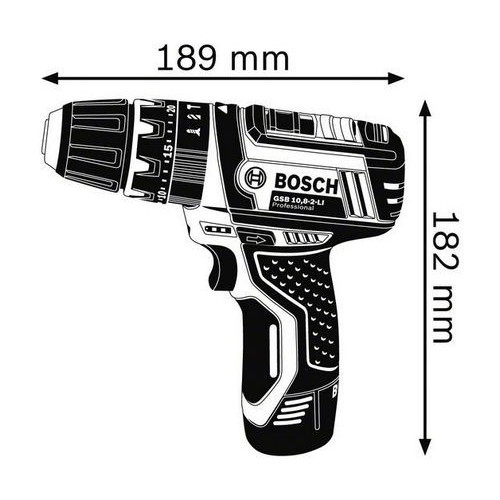 Bosch GSB GSB 12V-15 - Trapano-Avvitatore con...
