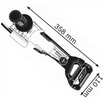 Bosch GWX 18V-10 SC -... 2