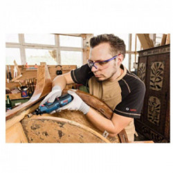 Bosch Professional GRO 12V-35 - Utensile Rotativo, Indicatore Livello di Carica, L-Boxx, Senza Batteria e Caricabatt