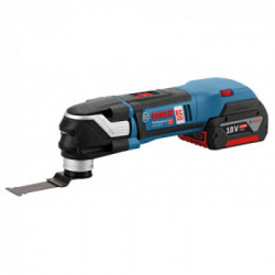 Bosch Professional GOP 18V-28 - Utensile Multifunzione, Luce LED, 20.000 Oscillazioni/min, 18 V, 1 Lama, L-BOXX 