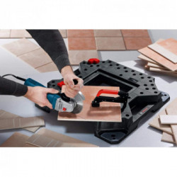 Bosch GWS 1400 - Smerigliatrice, 1400W, Ø125 mm Constant Electronic Elettronica Cuffia Aperta, Restart Protection