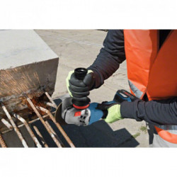 Bosch GWS 18V-15 C - Smerigliatrice Angolare 18V, Ø 125mm, L-Boxx, Modulo Bluetooth, Senza Batteria e Caricabatt.	