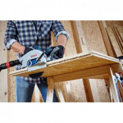 Bosch GKS 18V-68 GC Professional 19 cm Nero, Blu 5000 Giri/min