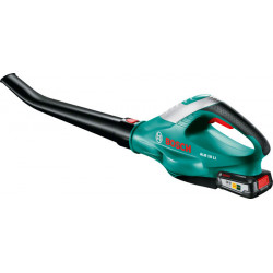 Bosch ALB 18 Li - Soffiatore 18V, 2,5 Ah, Velocità 210Km/h, Fino a 17 Minuti, Batt. e Caricabatt. Incl.