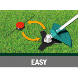 Bosch AFS 23-37 - Decespugliatore, 950W, Ø Taglio 23 cm, Spessore Lama 2mm