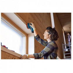 Bosch Professional GEX 12V-125 - Levigatrice Rotorbitale a Batteria, Ø Platorello 125mm, L-Boxx, Senza Batteria e