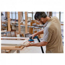 Bosch Professional GEX 12V-125 - Levigatrice Rotorbitale a Batteria, Ø Platorello 125mm, L-Boxx, Senza Batteria e