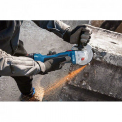 Bosch GWS 18V-7 - Smerigliatrice Angolare Brushless 18V, 2x4,0Ah, Ø 125 mm, 6 Accessori, Caricabatteria, L-Boxx