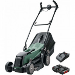 Bosch EasyRotak 36-550 - Rasaerba 36V, 4,0 Ah, Ø Taglio 38 cm, Lunghezza Lama 37 cm, Altezza Taglio 20-70mm, Batt e Carica Incl