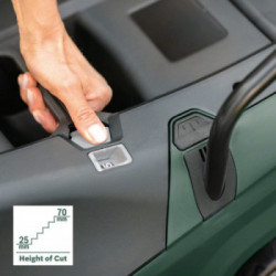 Bosch UniversalRotak 36-550 - Rasaerba ProSilence, 36V, 4Ah, Ø Taglio 38 cm, Lunghezza Lama 36 cm, Altezza Taglio 25-70mm,