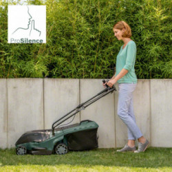 Bosch UniversalRotak 36-550 - Rasaerba ProSilence, 36V, 4Ah, Ø Taglio 38 cm, Lunghezza Lama 36 cm, Altezza Taglio 25-70mm,