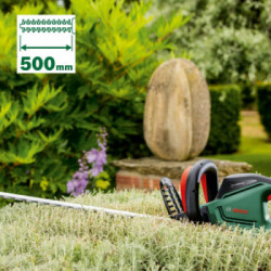 Bosch UniversalHedgeCut 50 - Tagliasiepi con Funzione Sega, 480W, Lunghezza Lama 50cm, Spessore Taglio 26mm	