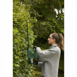 Bosch EasyHedgeCut 18-45 - Tagliasiepi 18V, 2,0Ah, Lunghezza Lama 45cm, Spessore Taglio 15mm, Batt. e Caricabatt. Incl.