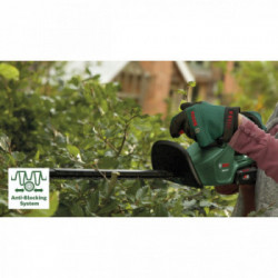 Bosch EasyHedgeCut 18-45 - Tagliasiepi 18V, 2,0Ah, Lunghezza Lama 45cm, Spessore Taglio 15mm, Batt. e Caricabatt. Incl.