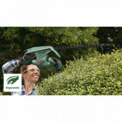 Bosch EasyHedgeCut 18-45 - Tagliasiepi 18V, 2,0Ah, Lunghezza Lama 45cm, Spessore Taglio 15mm, Batt. e Caricabatt. Incl.