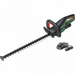 Bosch UniversalHedgeCut 18-50 - Tagliasiepi 18V, 2,0Ah, Lunghezza Lama 50 cm, Spessore Taglio 20mm, Batt e Caricabatt. Incl.