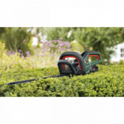 Bosch UniversalHedgeCut 18-50 - Tagliasiepi 18V, 2,0Ah, Lunghezza Lama 50 cm, Spessore Taglio 20mm, Batt e Caricabatt. Incl.