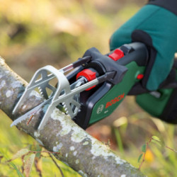 Bosch KEO 18V - Sega da Giardino, 10,8V, 1,5Ah, Ø max 60-80 mm, Lunghezza Lama 15 cm, Batt. e Caricabatt. Incl.