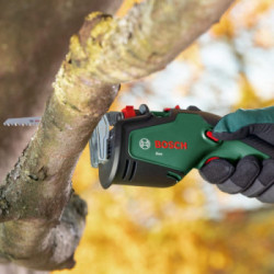 Bosch KEO 18V - Sega da Giardino, 10,8V, 1,5Ah, Ø max 60-80 mm, Lunghezza Lama 15 cm, Senza Batt. e Caricabatt.
