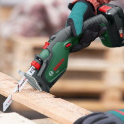 Bosch KEO 18V - Sega da Giardino, 10,8V, 1,5Ah, Ø max 60-80 mm, Lunghezza Lama 15 cm, Senza Batt. e Caricabatt.