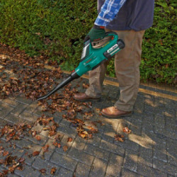 Bosch AdvancedAir 36 - Soffiatore 36V, 2,0 Ah, Velocità 250Km/h, Fino a 27 Minuti, Batt. e Caricabatt. Incl.