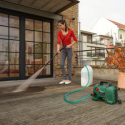 Bosch EasyAquatak 110 - Idropulitrice, 1300W, Portata Max 330 L/h, Pressione 110 Bar, Ugello a Getto Variabile