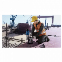 Bosch Professional GBM 50-2 - Trapano Magnetico a Colonna, Foro Max Ø 50mm, Indicatore Forza Applicata, 1200 W, Codice