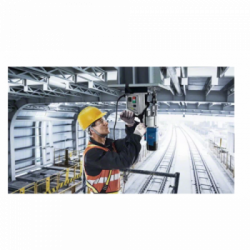 Bosch Professional GBM 50-2 - Trapano Magnetico a Colonna, Foro Max Ø 50mm, Indicatore Forza Applicata, 1200 W, Codice