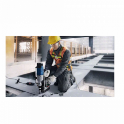 Bosch Professional GBM 50-2 - Trapano Magnetico a Colonna, Foro Max Ø 50mm, Indicatore Forza Applicata, 1200 W, Codice