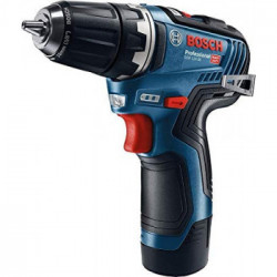 Bosch GSR 12V-35 - Trapano-Avvitatore 12V, 2x2,0 Ah, 35-20 Nm, 2 Velocità, 0-17500 giri/min, con Caricabatteria	