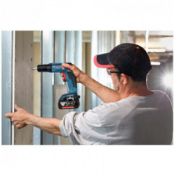 Bosch GSR 18 V-EC TE - Avvitatore per Cartongesso Brushless 18V, 2x5,0Ah, 4.200 giri/min, Caricabatteria, L-Boxx
