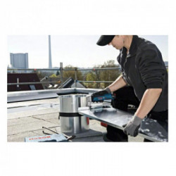 Bosch GSC 12V-13 - Cesoia per Lamiere, 12V, Capacità Taglio 0,6-2mm, 3.600 corse/min, L-Boxx, Senza Batteria e Caricabatt.