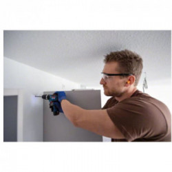 Bosch GSB 12V-35 - Trapano-Avvitatore con Percussione Brushless 12V, 20-35 Nm, L-Boxx, Senza Batteria e Caricabatt.