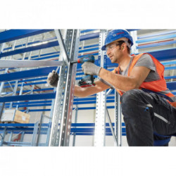 Bosch GDX 18 V-200 - Avvitatore a Massa Battente ProCORE 18V, 3.400 giri/min, 350 Nm, L-Boxx, Senza Batteria e Caricabatt.