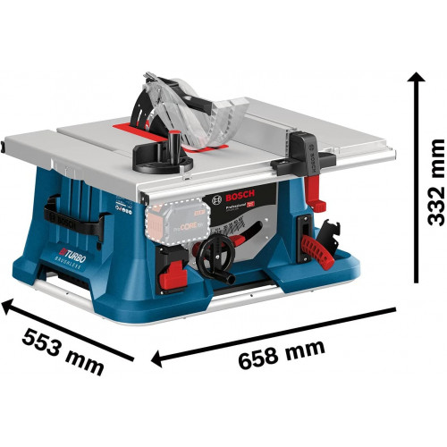 Bosch GTS 18V-216 - Sega Brushless 18V, Ø Lama...