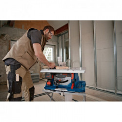 Bosch GTS 18V-216 - Sega Brushless 18V, Ø Lama 216mm, Senza Banco Portatroncatrice, Senza Batteria e Caricabatt.