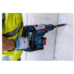 Bosch GBH 18V-45 C - Martello Perforartore SDS-Plus, 12,5J, 2760 colpi/min, Modulo Bluetooth, Senza Batteria e Caricabatt.