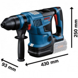 Bosch GBH 18V-34 CF - Martello Perforatore SDS-Max 18V, 5,8 J, L-Boxx, Senza Batteria e Caricabatt., Modulo Bluetooth